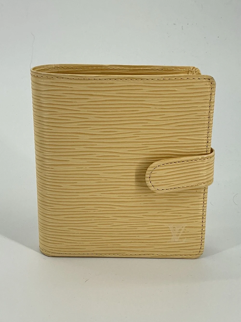Louis Vuitton Vintage Epi Porte Billets Bifold Wallet Vanille Pale Yellow